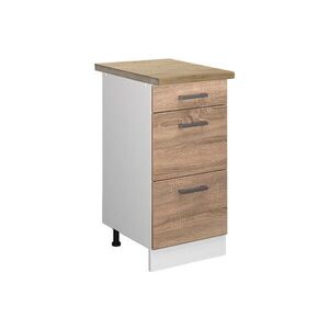 Vicco KUCHYNSKÁ SPODNÁ SKRINKA R-Line Sonoma 40 cm so zásuvkami, dub AP vyobraziť