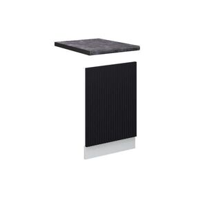 Vicco PREDNÝ PANEL Fame-Line Čierny pruhovaný 45 cm , AP Antracit vyobraziť