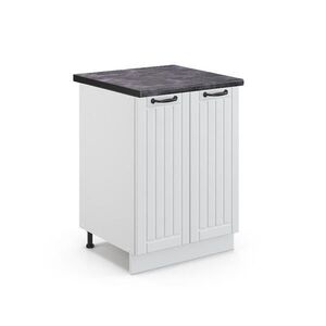 Vicco KUCHYNSKÁ SPODNÁ SKRINKA Fame-Line Biely vidiecky dom 60 cm , AP Antracit vyobraziť