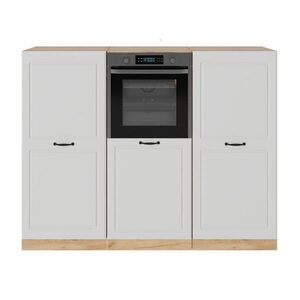 Vicco KUCHYNSKÝ BLOK R-Line Biely vidiecky dom/zlatý dub 180 cm bez pracovnej dosky vyobraziť