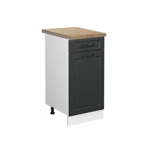 Vicco KUCHYNSKÁ SPODNÁ SKRINKA R-Line Antracitový vidiecky dom 40 cm , AP Oak vyobraziť