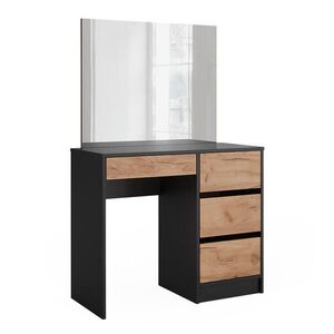 Vicco TOALETNÝ STOLÍK Sherry, antracitová/Dub Goldkraft, 90 cm so zrkadlom vyobraziť