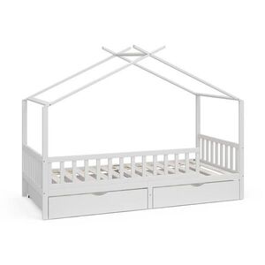 VitaliSpa DOMÁCA POSTEĽ Franka biely 90x200 cm s 2 zásuvkami vyobraziť