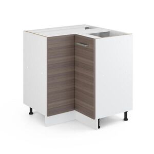 Vicco UNIVERZÁLNA ROHOVÁ SKRIŇA R-Line Šedá 75.6 cm s dvierkami, bez pracovnej dosky vyobraziť