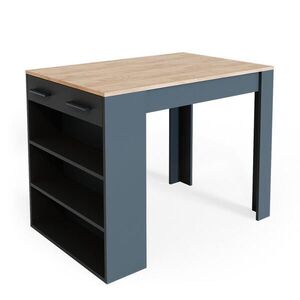 Vicco JEDÁLENSKÝ STÔL Repose Antracit/zlatý dub 67 x 100 cm vyobraziť