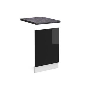 Vicco PREDNÝ PANEL R-Line Čierny vysoký lesk 45 cm , AP Antracit vyobraziť