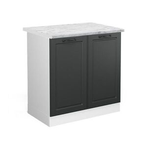 Vicco SPODNÁ SKRINKA POD DREZ R-Line Antracitový vidiecky dom 80 cm , AP Marble vyobraziť