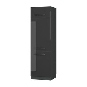 Vicco CHLADNIČKA Fame-Line Antracit vysoký lesk 60 cm vyobraziť