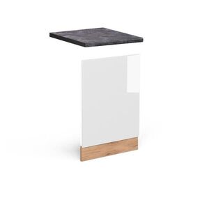 Vicco PREDNÝ PANEL R-Line Biely vysoký lesk 45 cm , AP Antracit vyobraziť