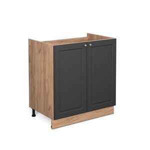 Vicco SPODNÁ SKRINKA POD DREZ Fame-Line Antracitové zlato 80 cm bez pracovnej dosky vyobraziť
