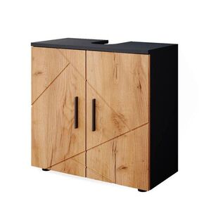 Vicco SPODNÁ SKRINKA POD UMÝVADLO Irma Goldkraft dub/antracit 60 x 59 cm vyobraziť