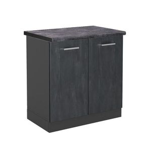 Vicco SPODNÁ SKRINKA POD DREZ R-Line Čierny betón 80 cm AP Antracit vyobraziť