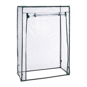 Relaxdays FÓLIOVNÍK Transparentný Zelený na paradajky PVC fólia 150 cm vyobraziť
