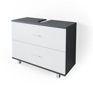 Vicco SKRINKA pod umývadlo Ilias Antracit/biela 80 x 60.8 cm vyobraziť