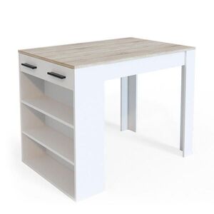 Vicco JEDÁLENSKÝ STÔL Repose Sonoma/White 67 x 100 cm vyobraziť