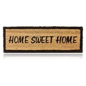 Relaxdays ROHOŽKA Prírodná kokos nápis Home Sweet Home 75x25 cm vyobraziť