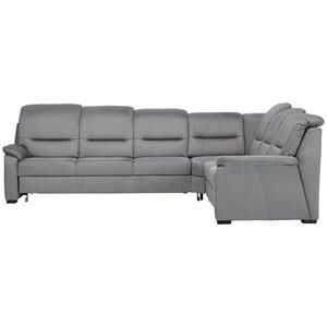 Beldomo Comfort ROHOVÁ SEDAČKA, textil, sivá vyobraziť