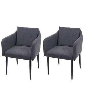 MCW JEDÁLENSKÁ stolička Anthracite, sada 2 ks vyobraziť