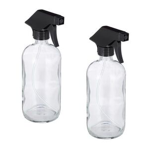 Relaxdays ROZPRAŠOVAČ Transparentná 2-dielna-sada Sklo 500 ml vyobraziť