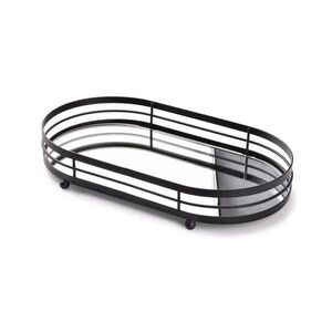 Mondex TÁCA Cedric Black 33/19/5, 5 cm sklo vyobraziť