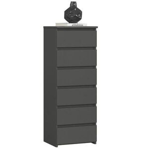 RAUMHIRSCH FURNITURE KOMODA grafitovo šedá 109/40/35 vyobraziť