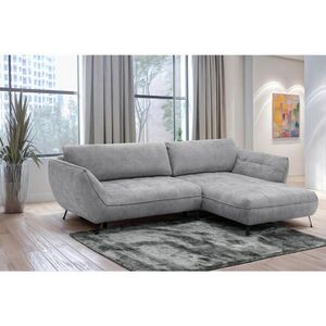 MID.YOU ROHOVÁ SEDAČKA, textil, sivá vyobraziť