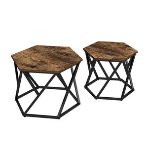 Vicco STOLÍK DO OBÝVAČKY Fyrk Rustikálny dub 57 x 57 cm 2 časti vyobraziť