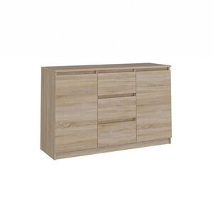 RAUMHIRSCH FURNITURE KOMODA Sonoma dub 120/75/40 vyobraziť