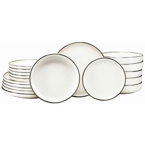 Creatable JEDÁLENSKÝ SERVIS Nordic Festive Creme 18-dielne vyobraziť