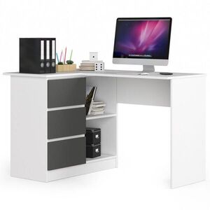 RAUMHIRSCH FURNITURE PÍSACÍ STÔL biely, grafitovo sivý 77/124/85 vyobraziť