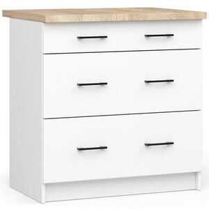 RAUMHIRSCH FURNITURE SPODNÁ SKRÍŇ Biela 85/80/46 vyobraziť