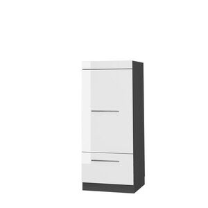 Vicco VYSOKÁ SKRIŇA Fame-Line, Biely vysoký lesk/antracitová, 60 cm vyobraziť