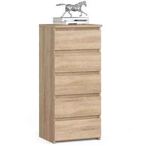 RAUMHIRSCH FURNITURE KOMODA dub Sonoma 92/40/35 vyobraziť