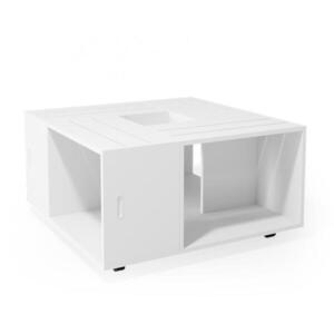 Vicco KONFERENČNÝ STOLÍK Anton biely 80 x 80 cm vyobraziť
