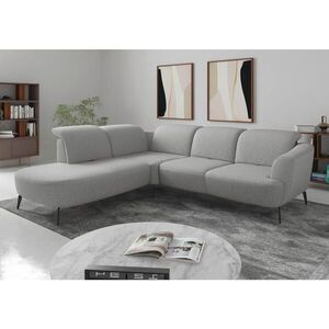 Sit & More ROHOVÁ SEDAČKA, textil, svetlosivá vyobraziť