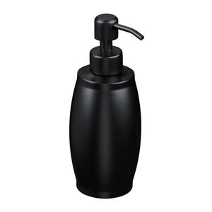 Relaxdays DÁVKOVAČ MYDLA Čierny nerez matný 350 ml vyobraziť