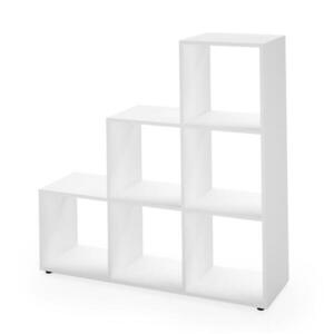 Vicco SCHODISKOVÁ POLICA biely 107.2 x 107.8 cm vyobraziť