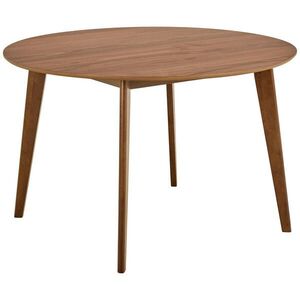 MID.YOU JEDÁLENSKÝ STÔL, orech, kaučukové drevo, farba vlašského orecha, 105/105/76 cm vyobraziť