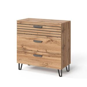 Vicco KOMODA Amber Dub Wotan 80 x 82 cm s 3 zásuvkami vyobraziť