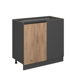Vicco ROHOVÁ SPODNÁ SKRINKA R-Line Dub Goldkraft 86 cm Tvar J, bez pracovnej dosky vyobraziť