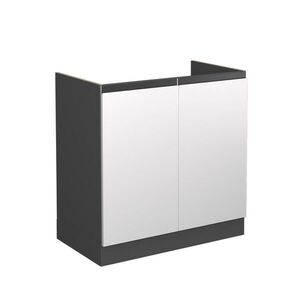 Vicco SPODNÁ SKRINKA POD DREZ R-Line biely 80 cm Tvar J, bez pracovnej dosky vyobraziť