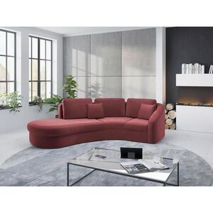 Sit & More ROHOVÁ SEDAČKA, textil, baklažánová vyobraziť