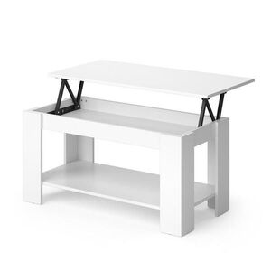 Vicco KONFERENČNÝ STOLÍK Lorenz biely 100 x 50 cm s funkciou zdvihu vyobraziť