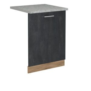 Vicco PREDNÝ PANEL UMÝVAČKY RIADU R-Line Čierny betón 60 cm s pracovnou doskou vyobraziť
