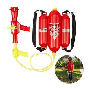Relaxdays PIŠTOĽ Červenožltá vodná hasičská s batohom 2, 5 l vyobraziť