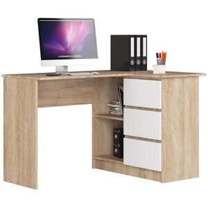 RAUMHIRSCH FURNITURE PÍSACÍ STÔL Dub Sonoma, biela 77/124/85 vyobraziť