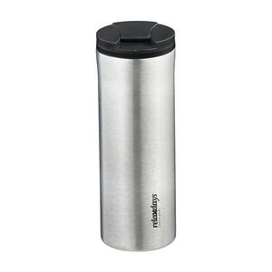 Relaxdays TERMOSHRNČEK Strieborná Čierna nerez 400 ml vyobraziť