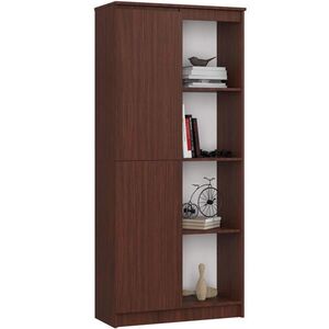 RAUMHIRSCH FURNITURE STOJACIA POLICA Tmavohnedá 180/80/35 vyobraziť