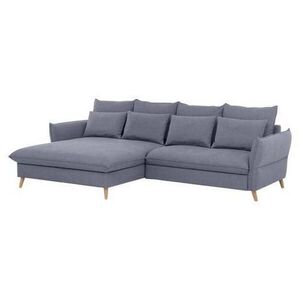 MID.YOU ROHOVÁ SEDAČKA, textil, modrá vyobraziť