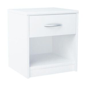 Home Collective ODKLADACÍ STOLÍK s 1 zásuvkou, šírka 35 cm, biela farba vyobraziť